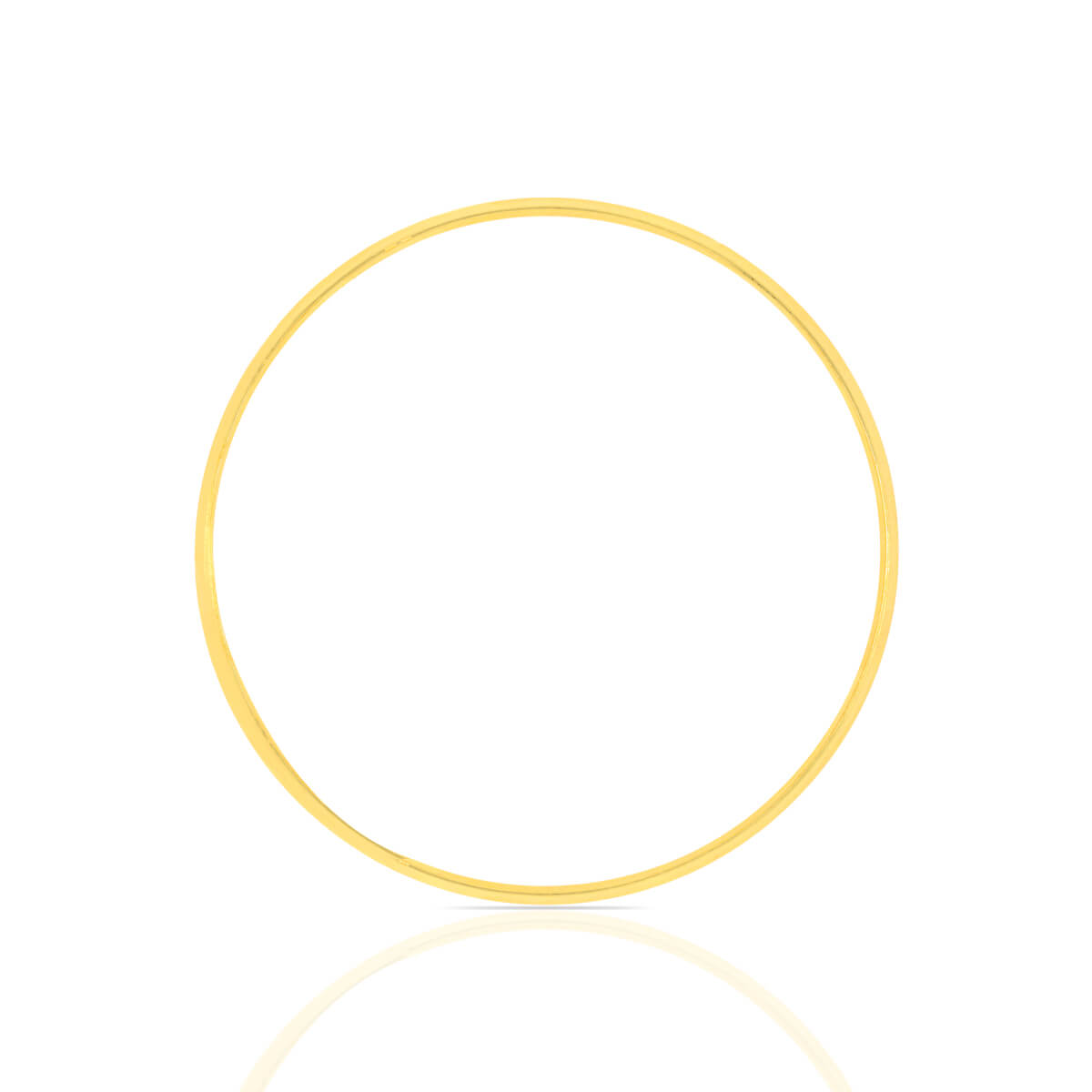 Refined Suave Gold Kada for Men 22K