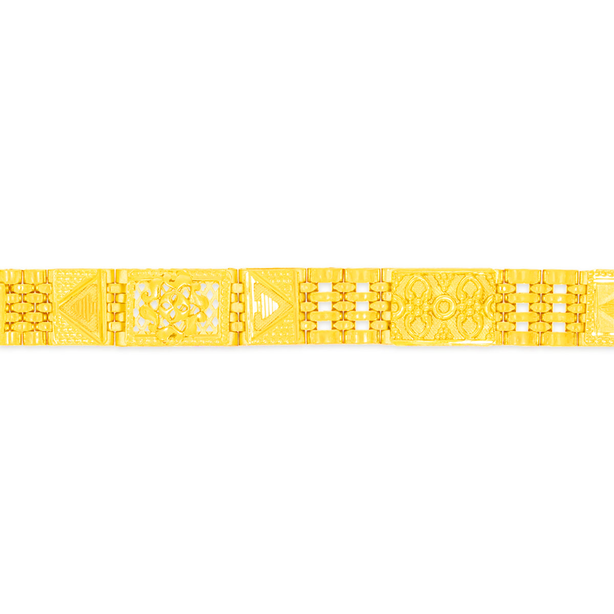 Gallant Shine 22K Gold Bracelet for Men