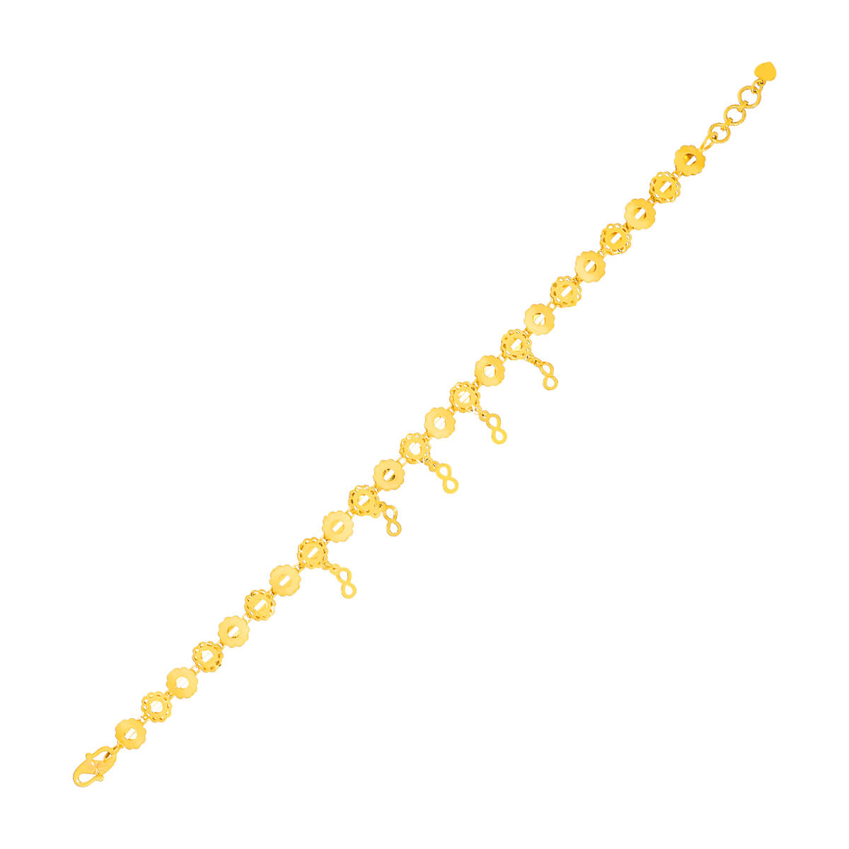Stunning Grace Gold Charm