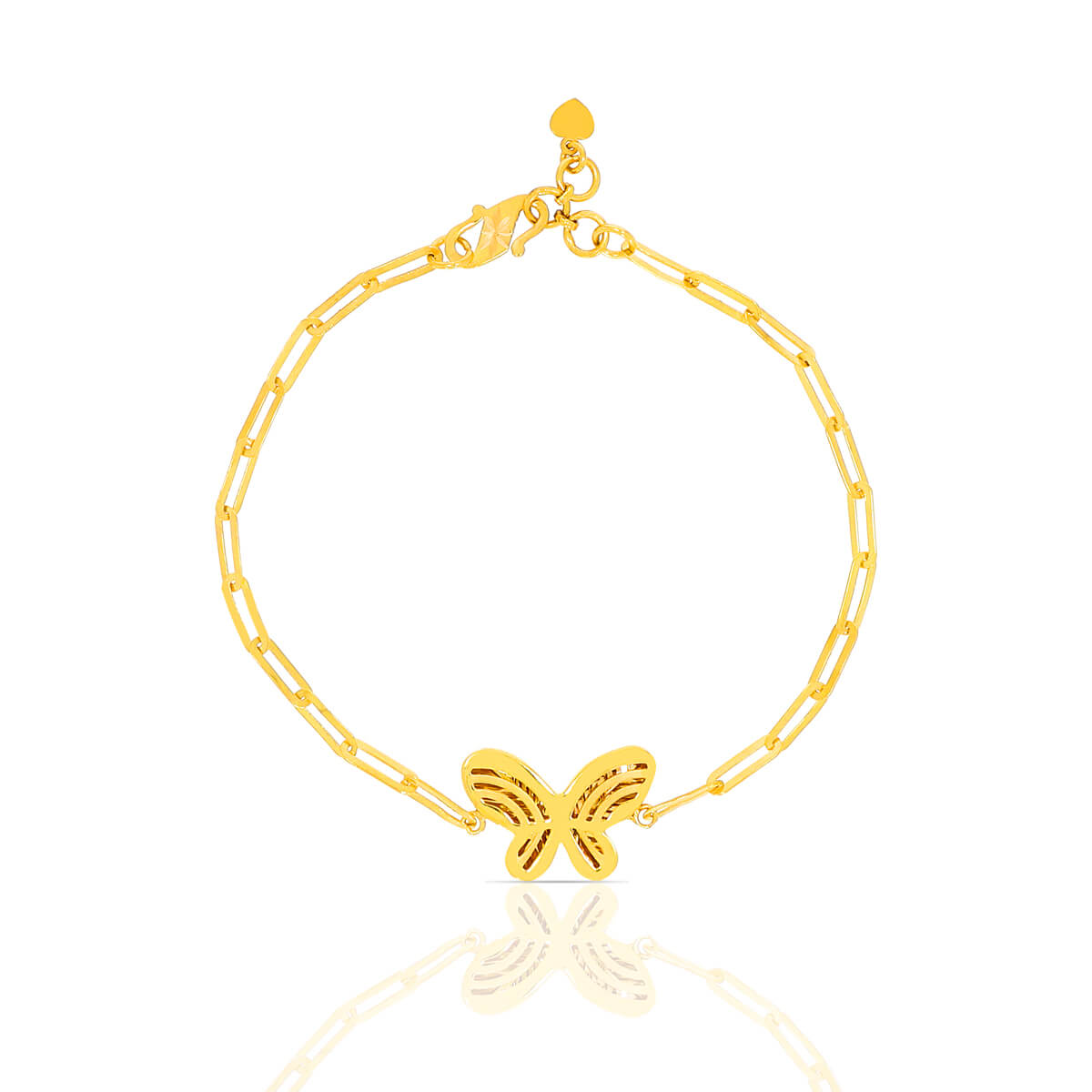 Charming Butterfly Gold Link