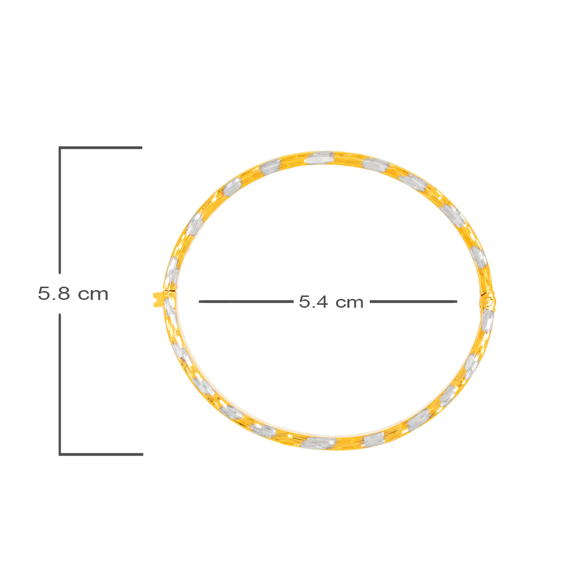 Glazed Gold Bracelet
