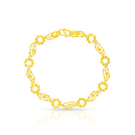 Graceful Flora Gold Bracelet