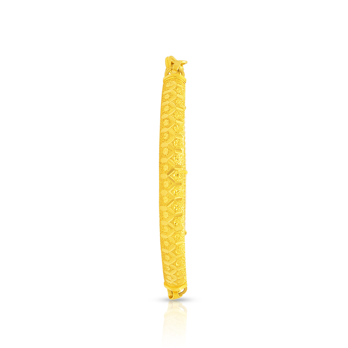 Bold Graceful Gold Bracelet