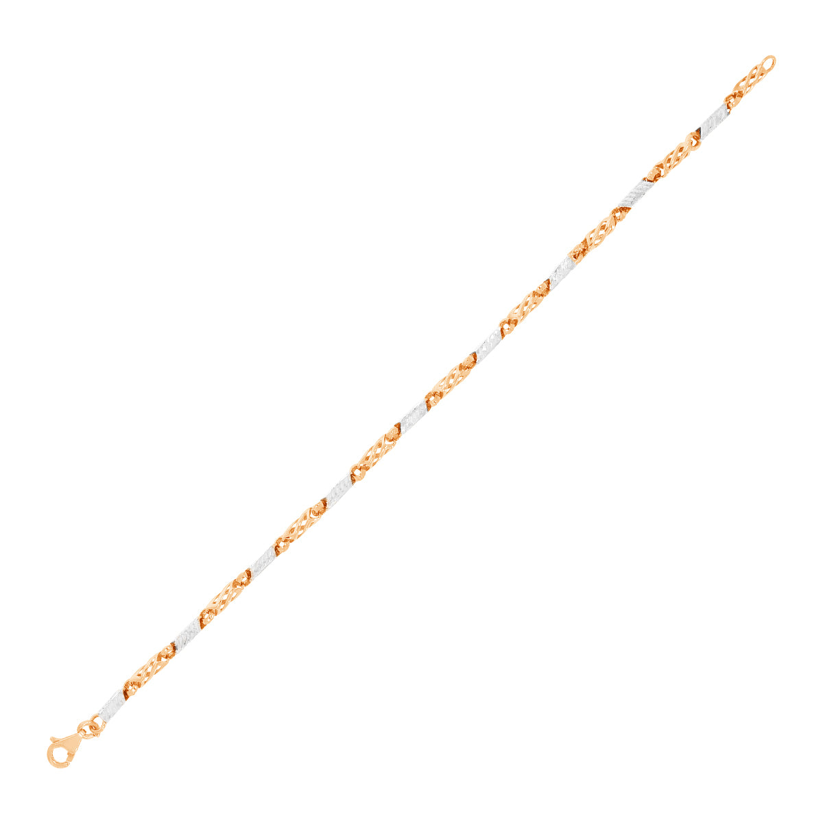 Robust Gleam 18K Gold Bracelet for Men