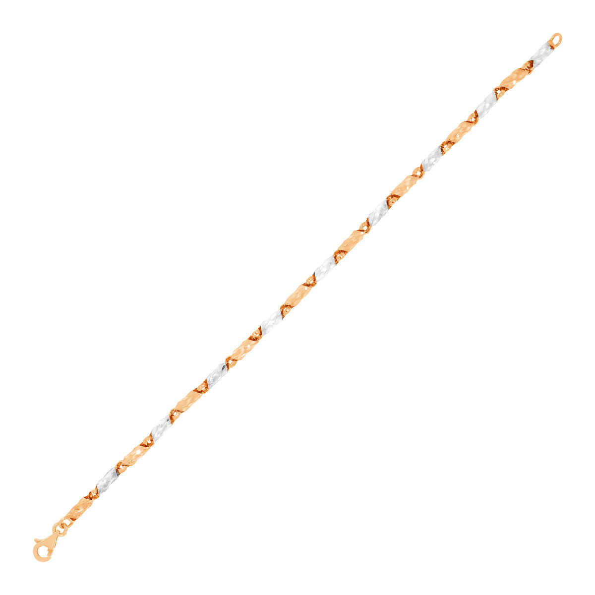 Polished Urban 18K Gold Bracelet for Men