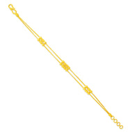 Modest Glow Gold Bracelet
