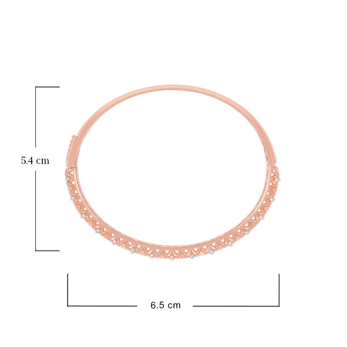 Illumious Grace Rose Gold Bracelet