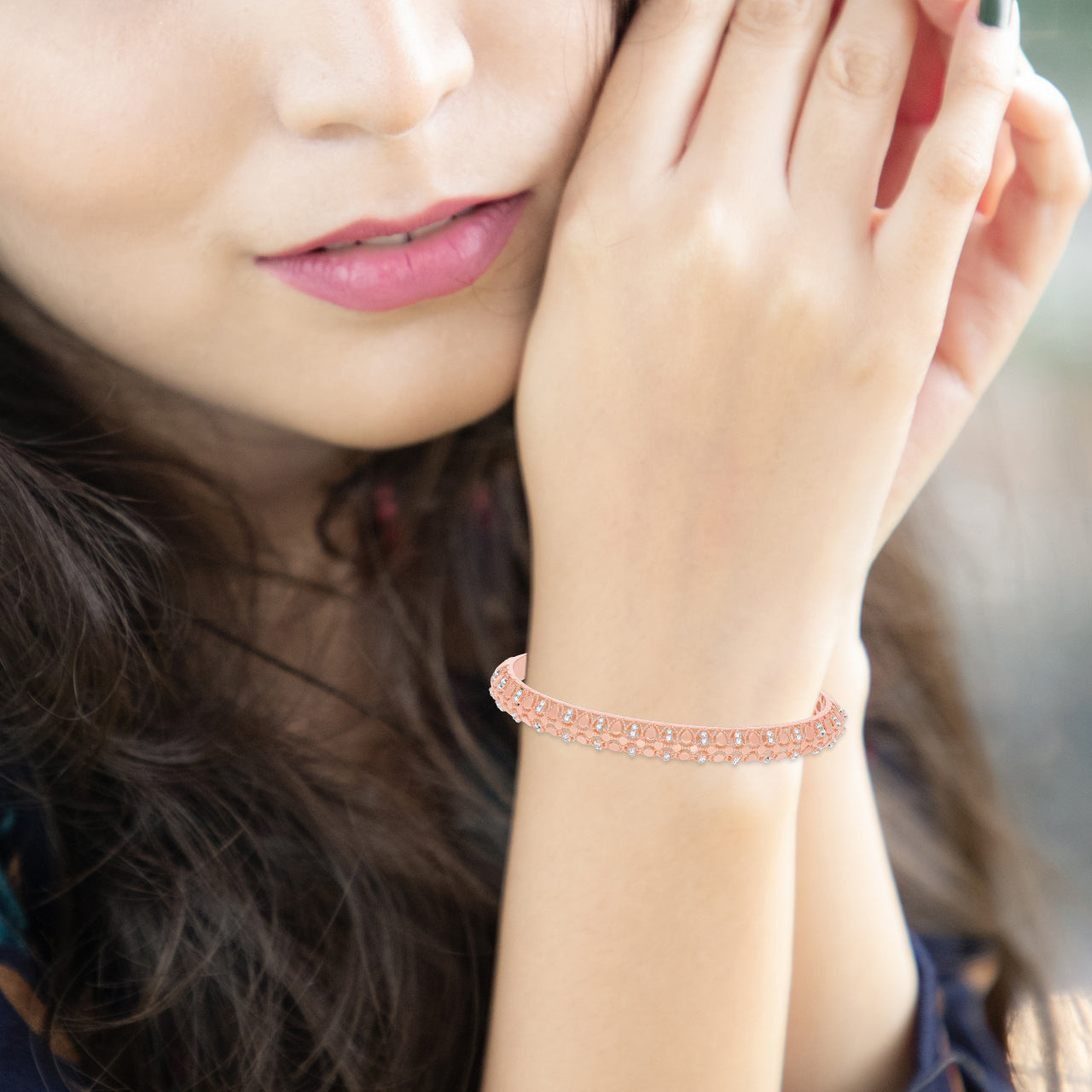 Illumious Grace Rose Gold Bracelet