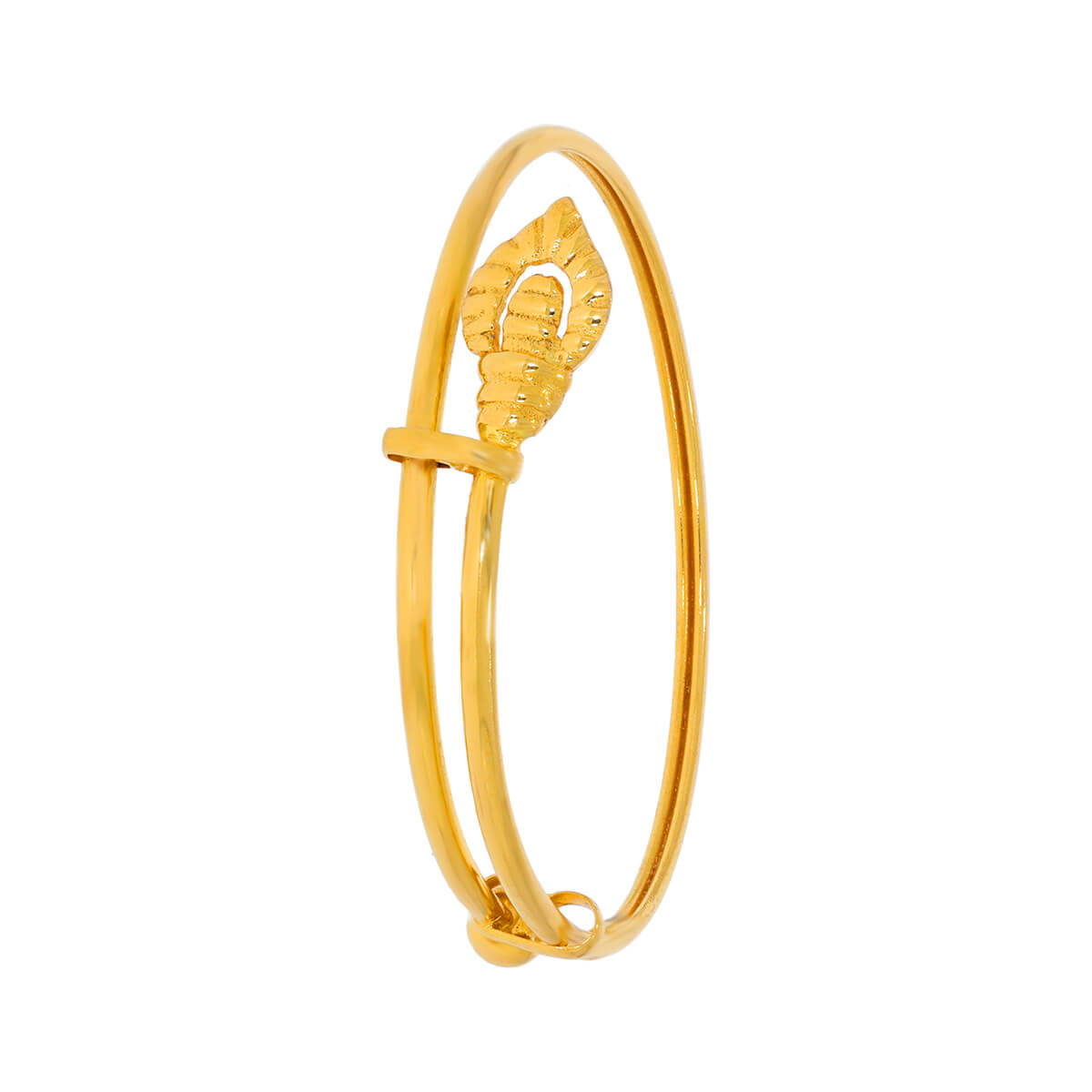 Leafy Elegance Gold Kadli