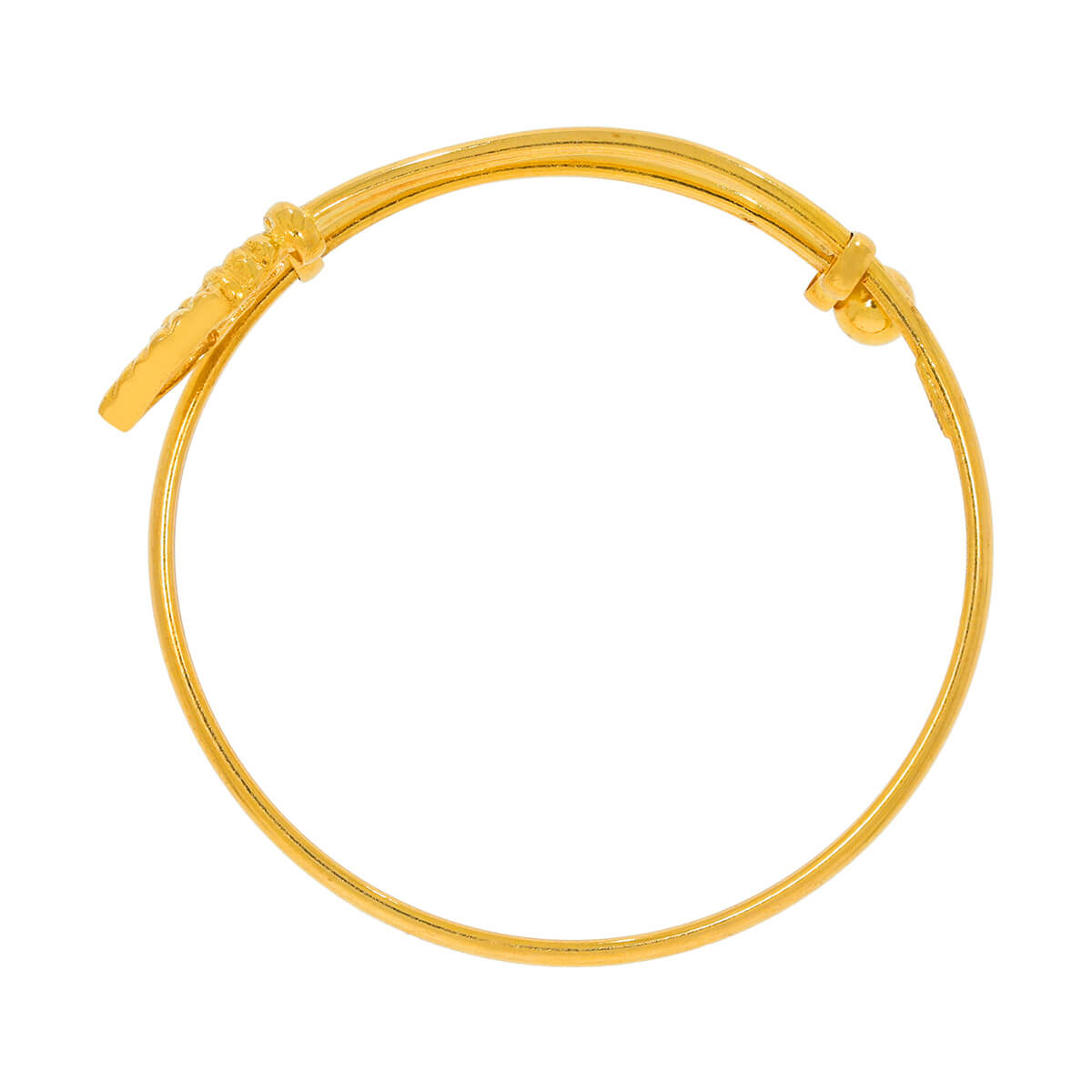 Leafy Elegance Gold Kadli