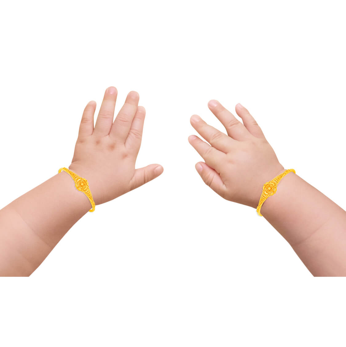 Exquisitly Crafted Gold Kadli