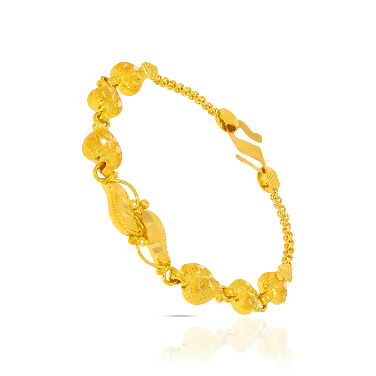 Adorable Graceful Gold Kids Bracelet