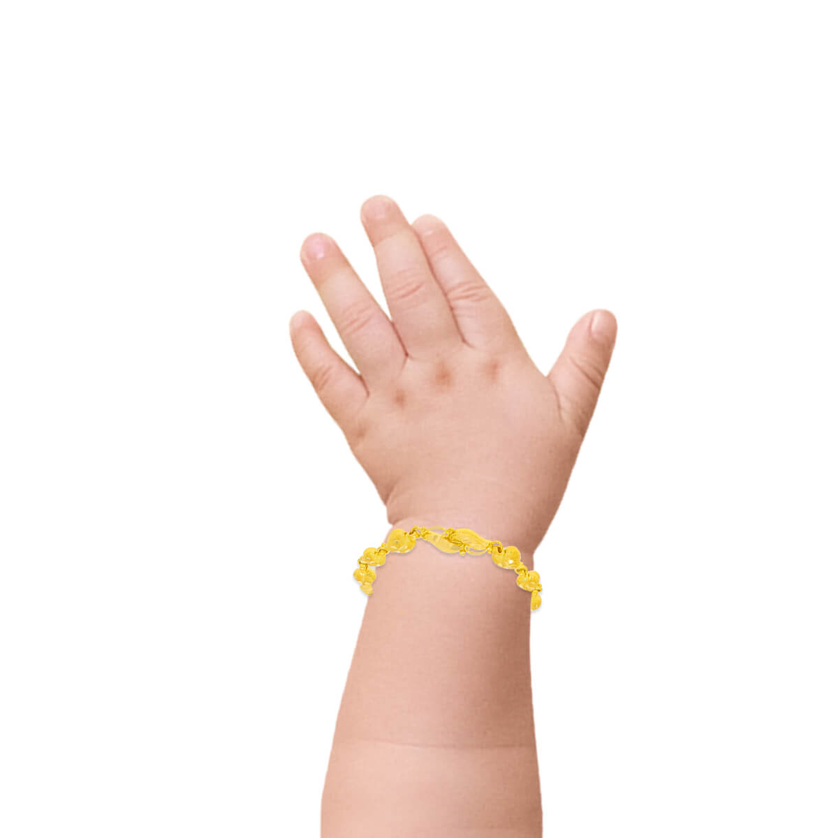 Adorable Graceful Gold Kids Bracelet