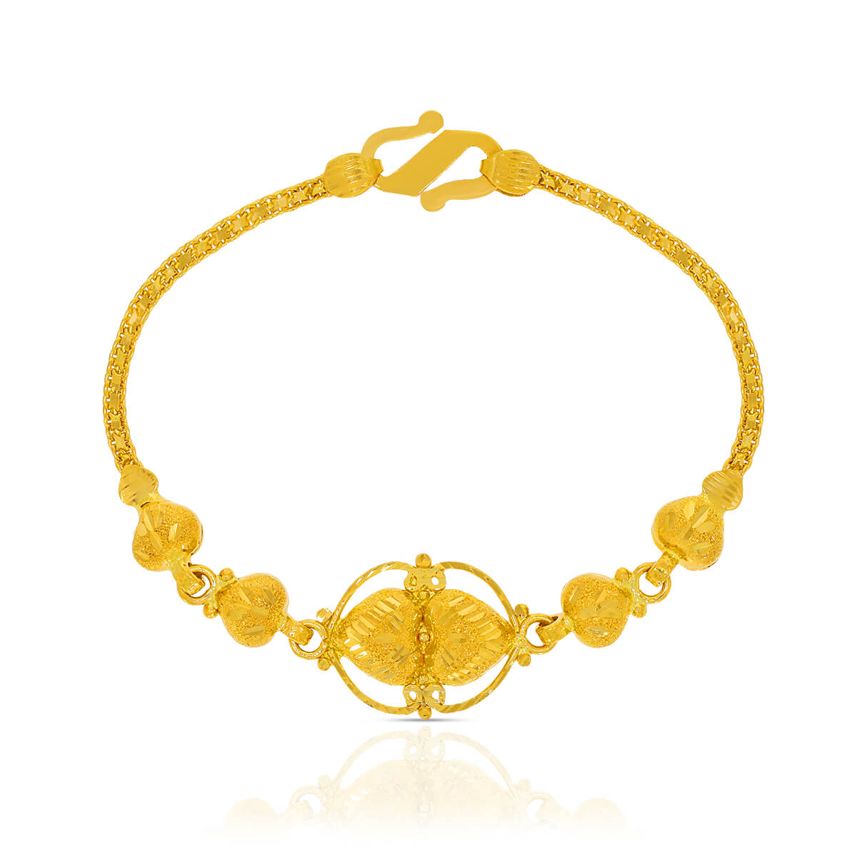 Gleaming Elegant Gold Kids Bracelet