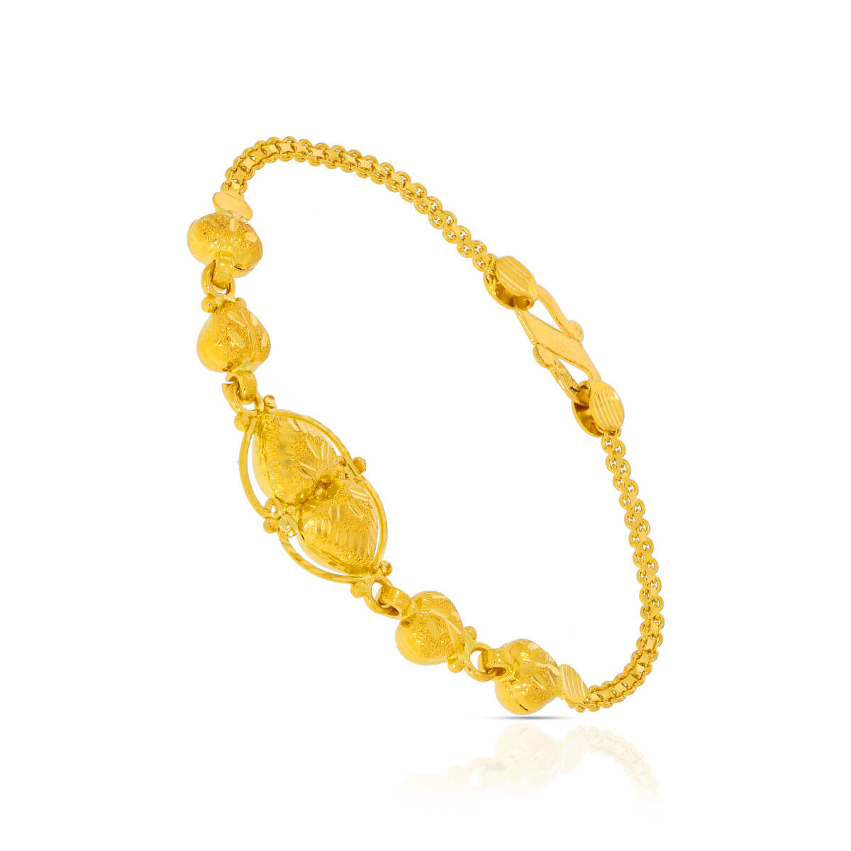 Gleaming Elegant Gold Kids Bracelet
