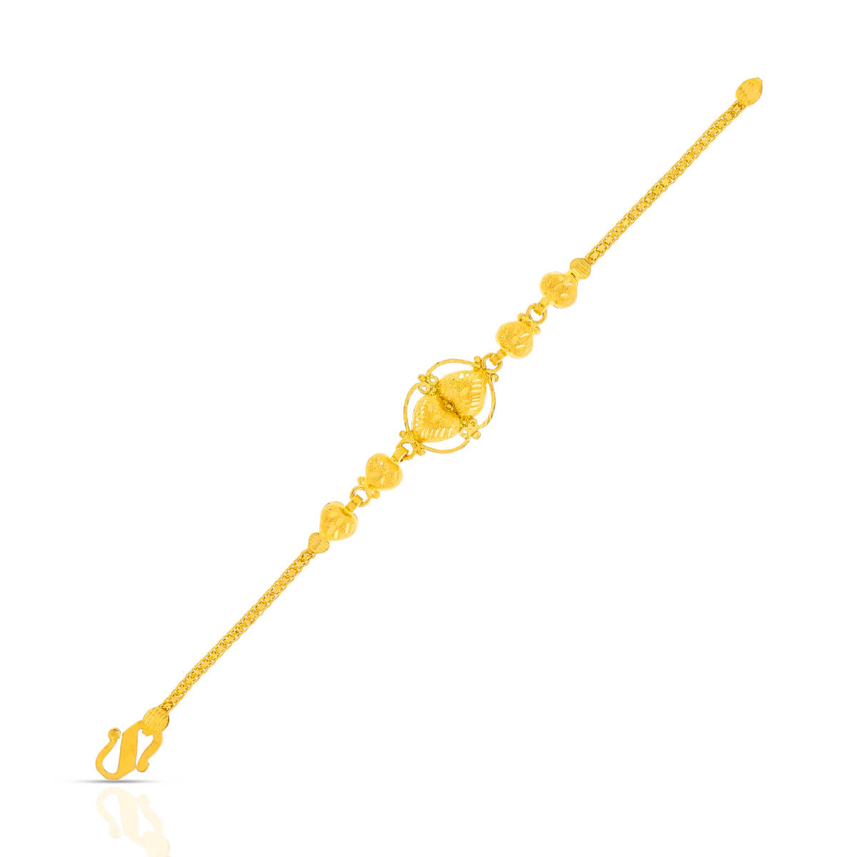 Gleaming Elegant Gold Kids Bracelet