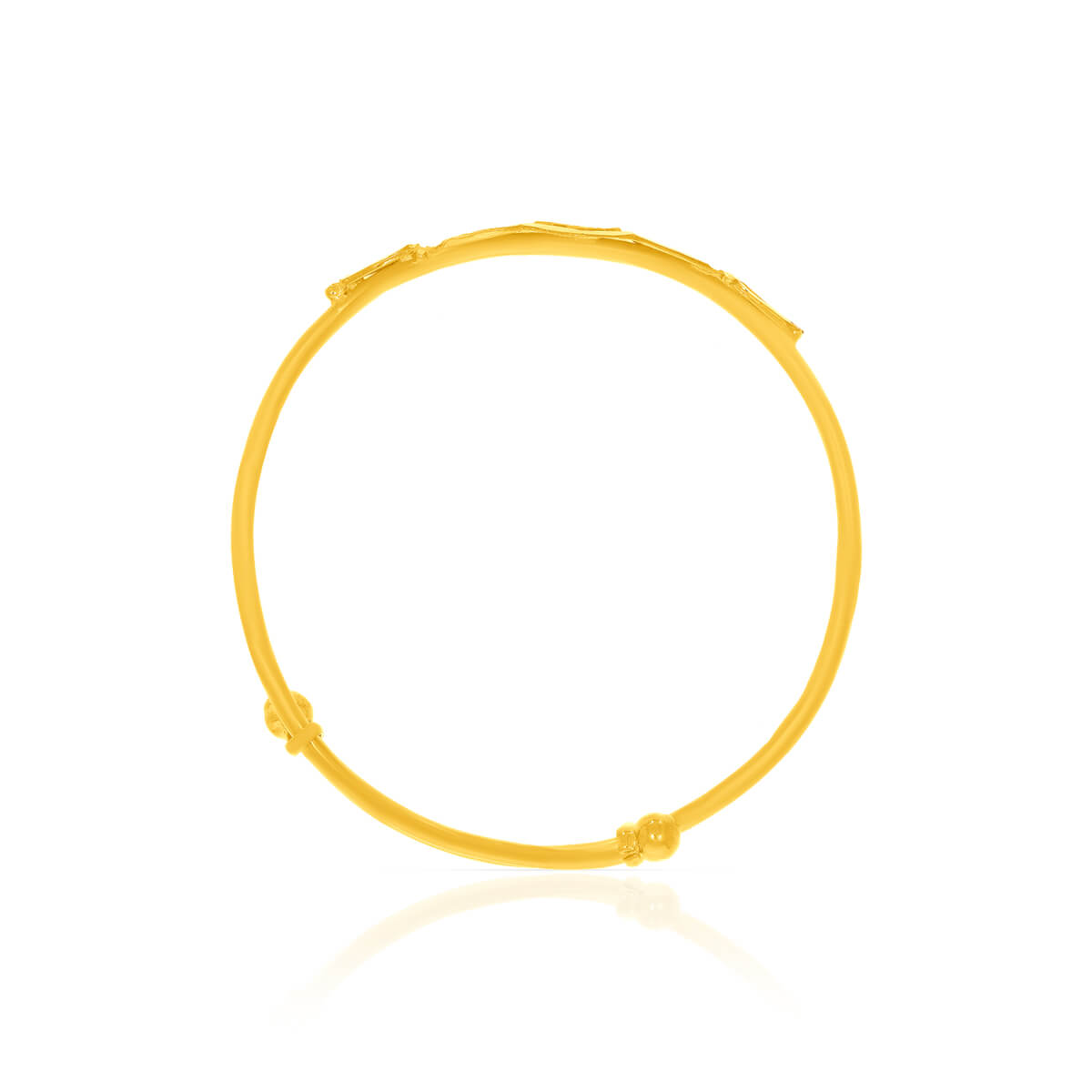 Intricate Artistry Gold Kadli