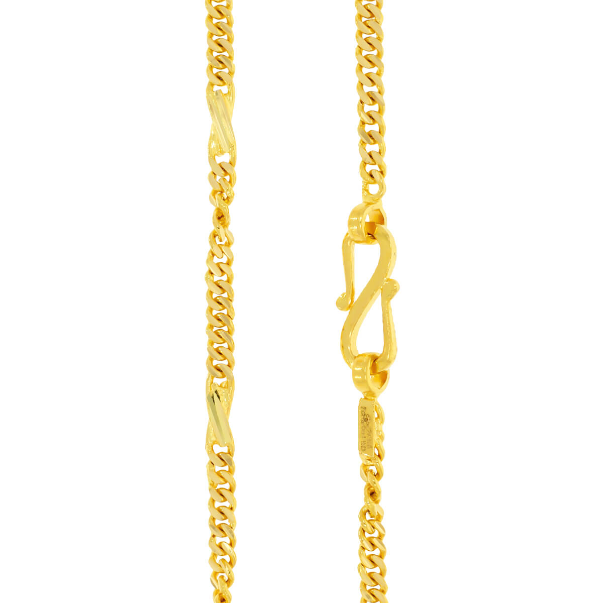 Contemporary Grace Gold Chain For Men