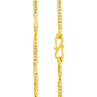 Contemporary Grace Gold Chain For Men