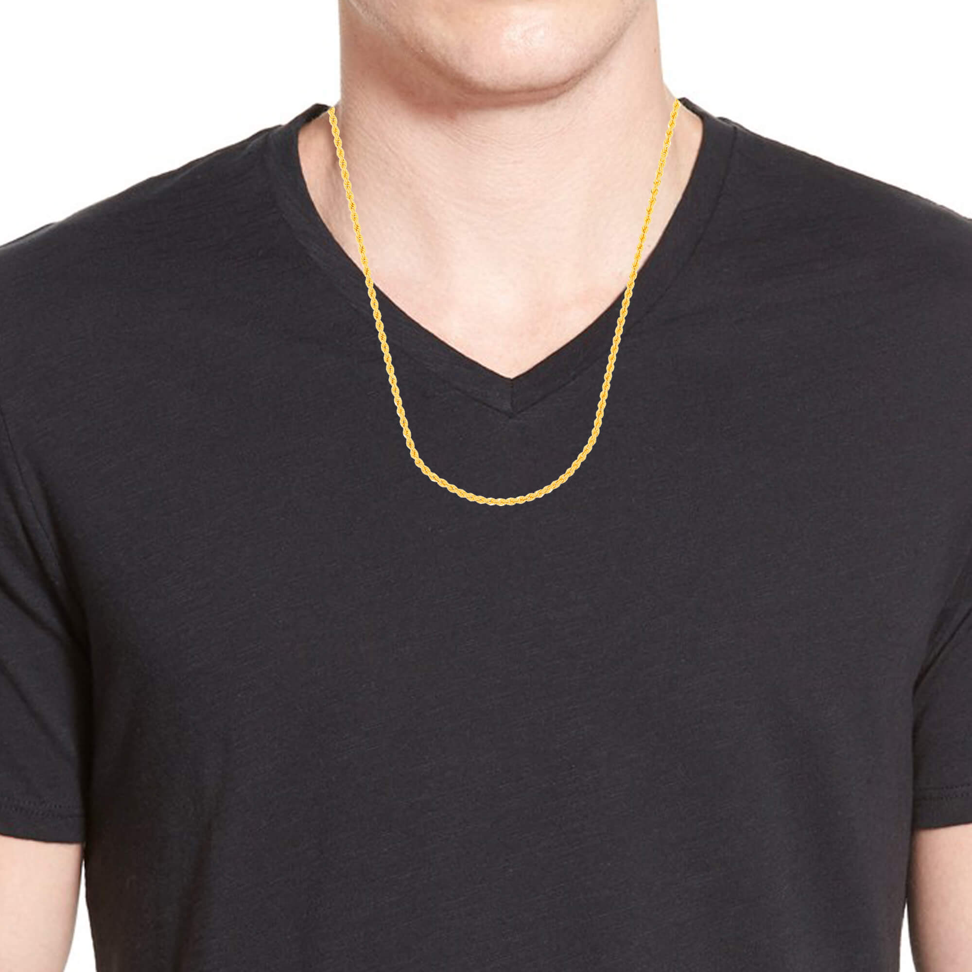 Gracile Elegance Gold Chain For Men