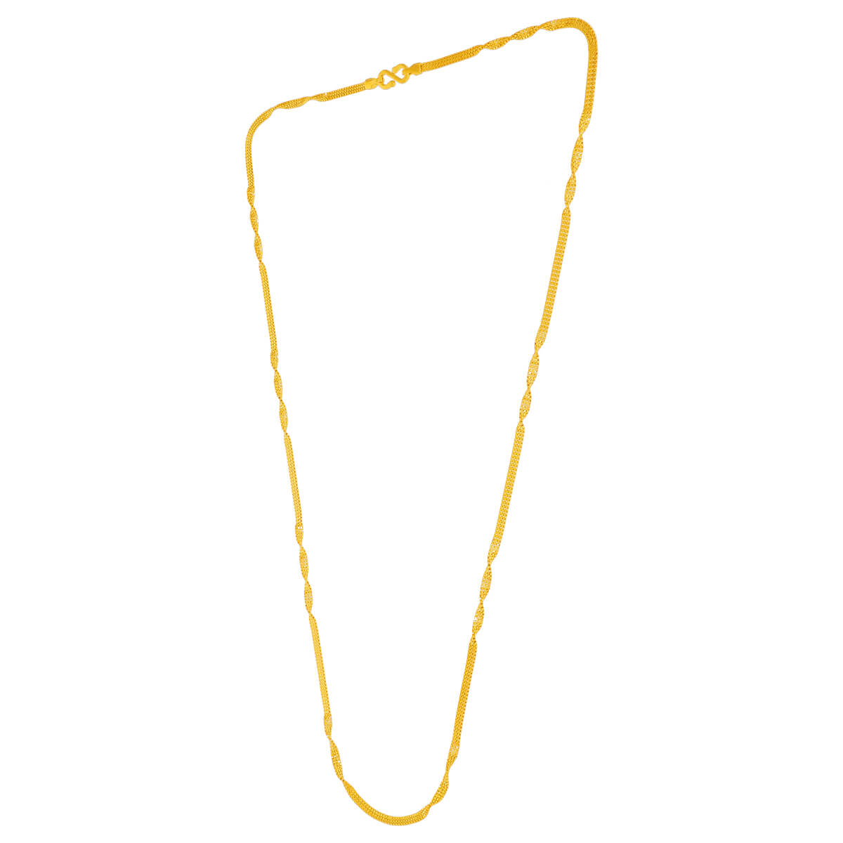Urban Swirl Womens Gold Chain