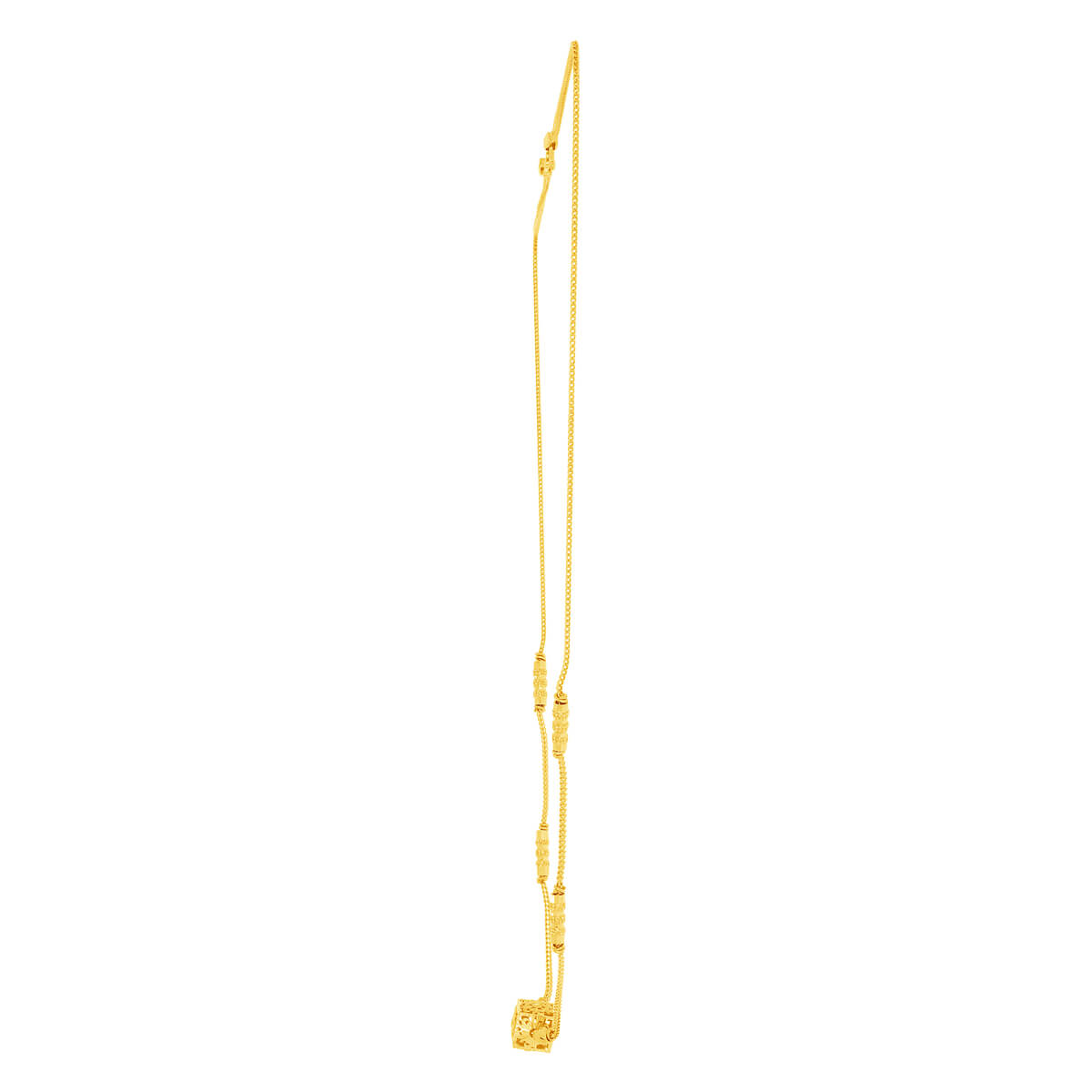 Bold Elegance Gold Short Necklace