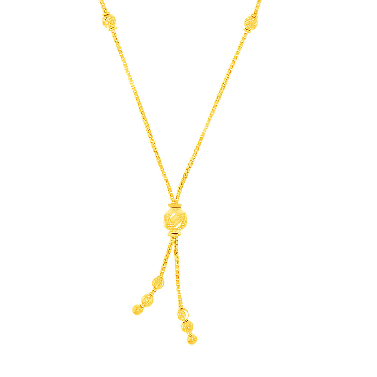 Gold Short Necklace with Chic Charm