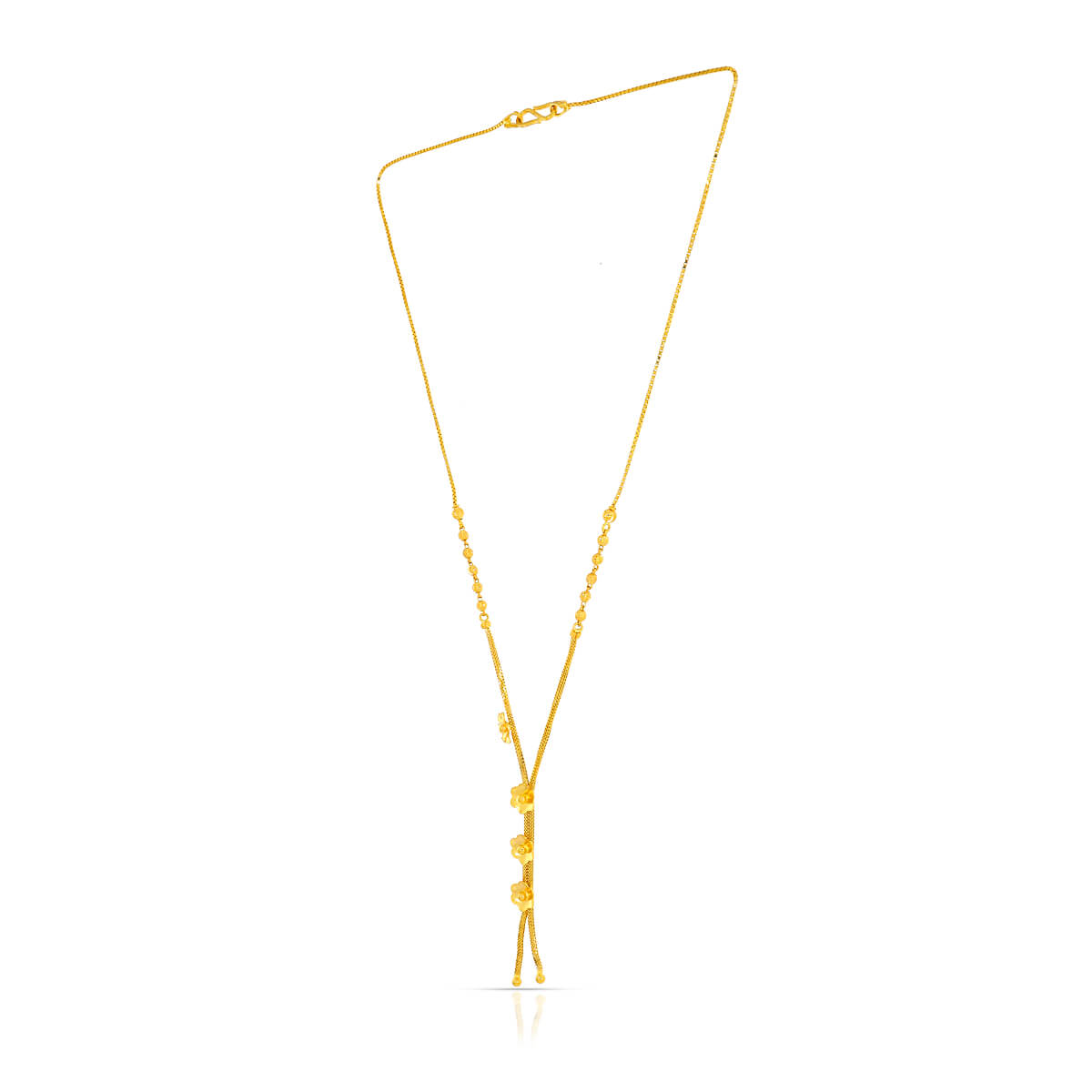 Gold Short Necklace with Chic Grace
