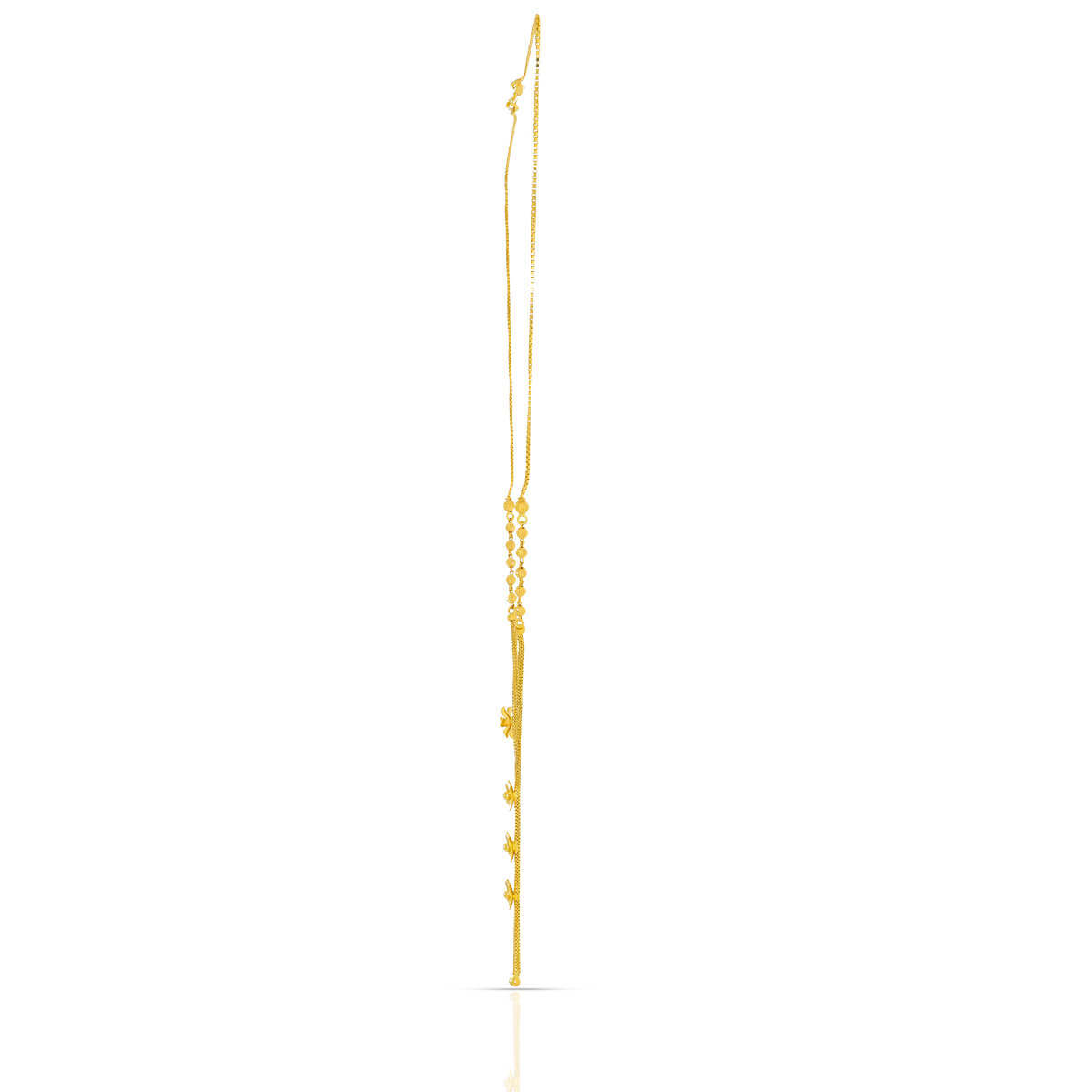 Gold Short Necklace with Chic Grace