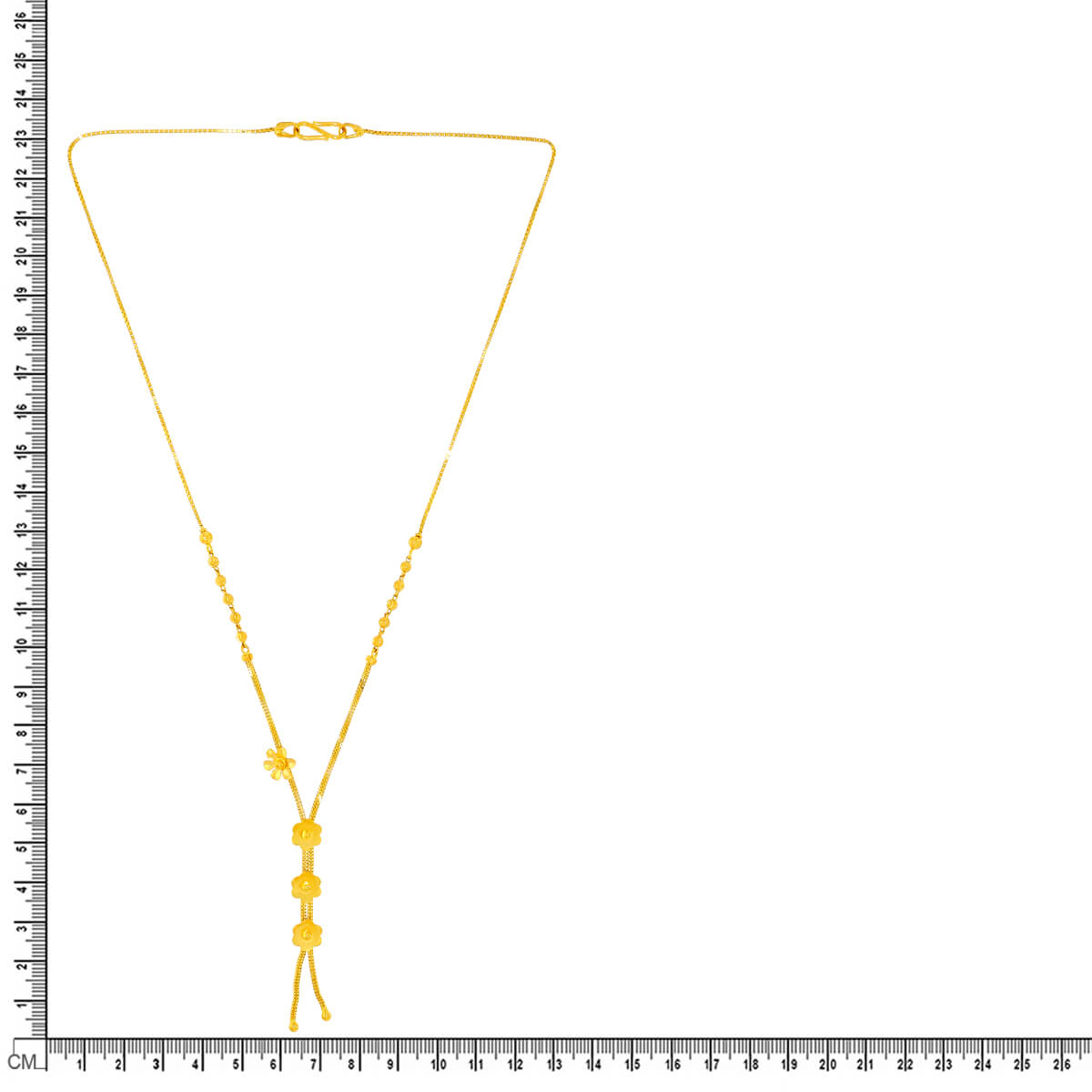 Gold Short Necklace with Chic Grace