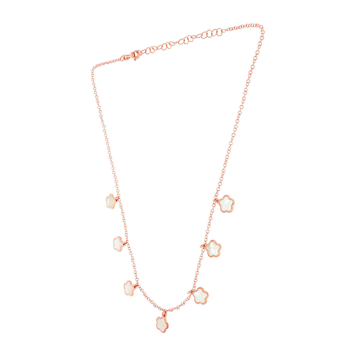 Charming Star Rose Gold Short Necklace