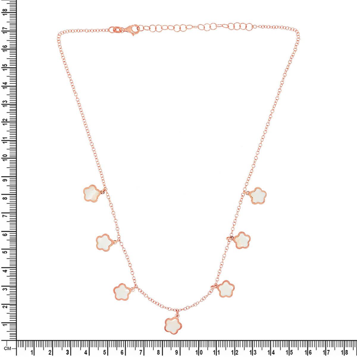 Charming Star Rose Gold Short Necklace