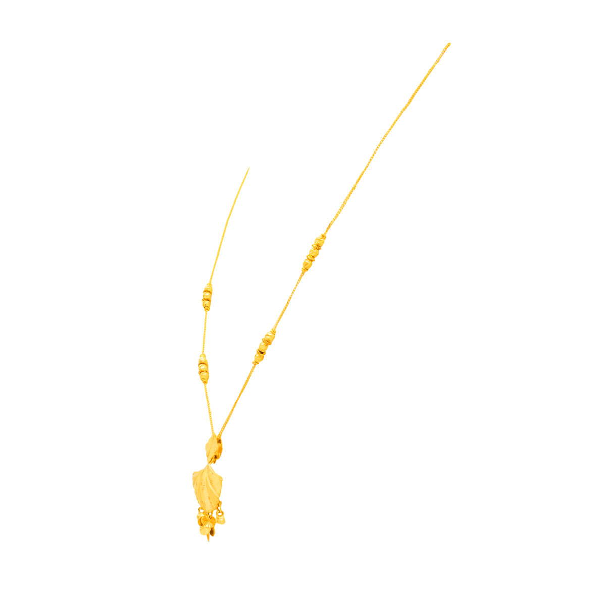 Elegant Golden Charm Short Necklace