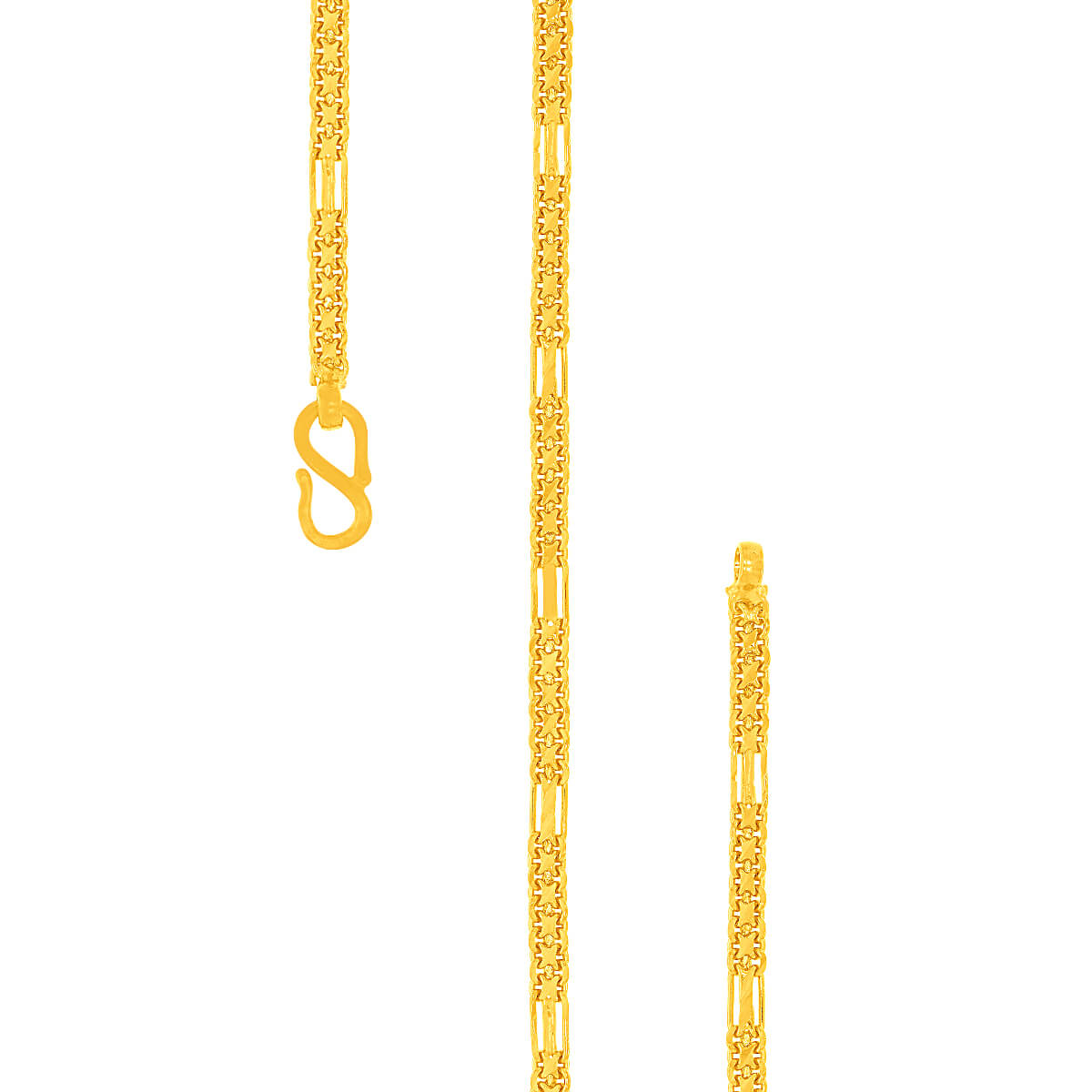 Captivating Glow Gold Chain For Men
