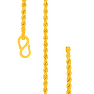 Captivating Swirl Gold Chain For Men