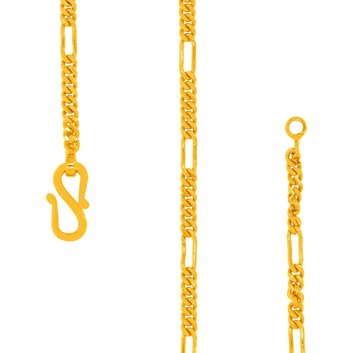 Contemporary Gleam Gold Chain For Men