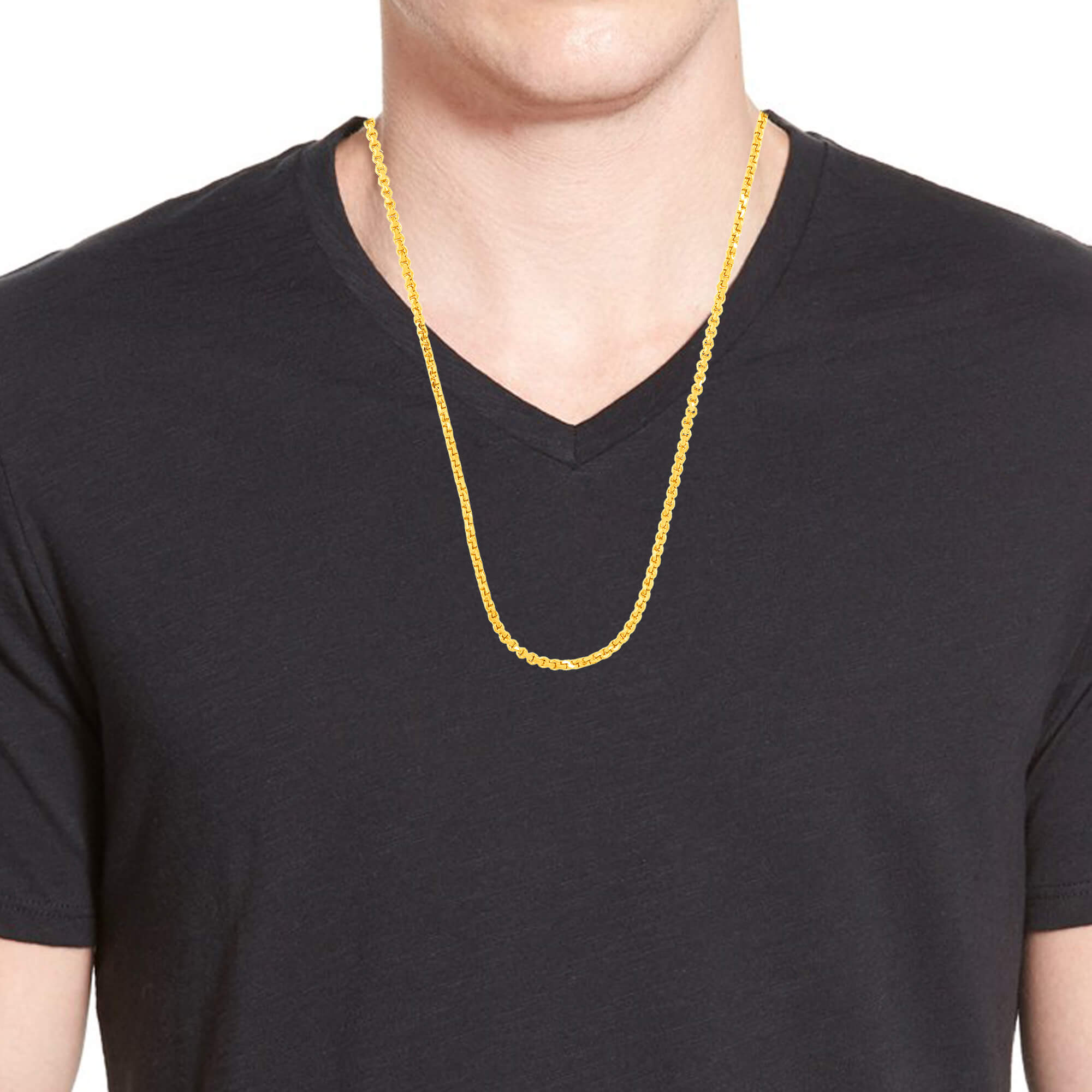 Men Gold Chain for Daily Gleam