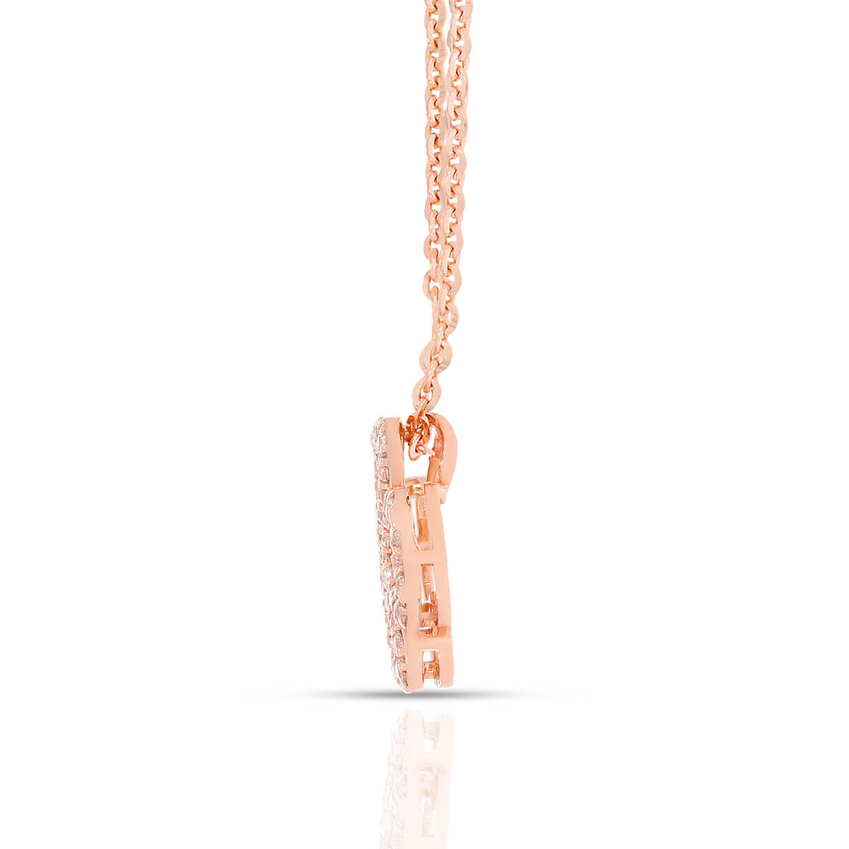 Luxe Four Heart Clover Pendant