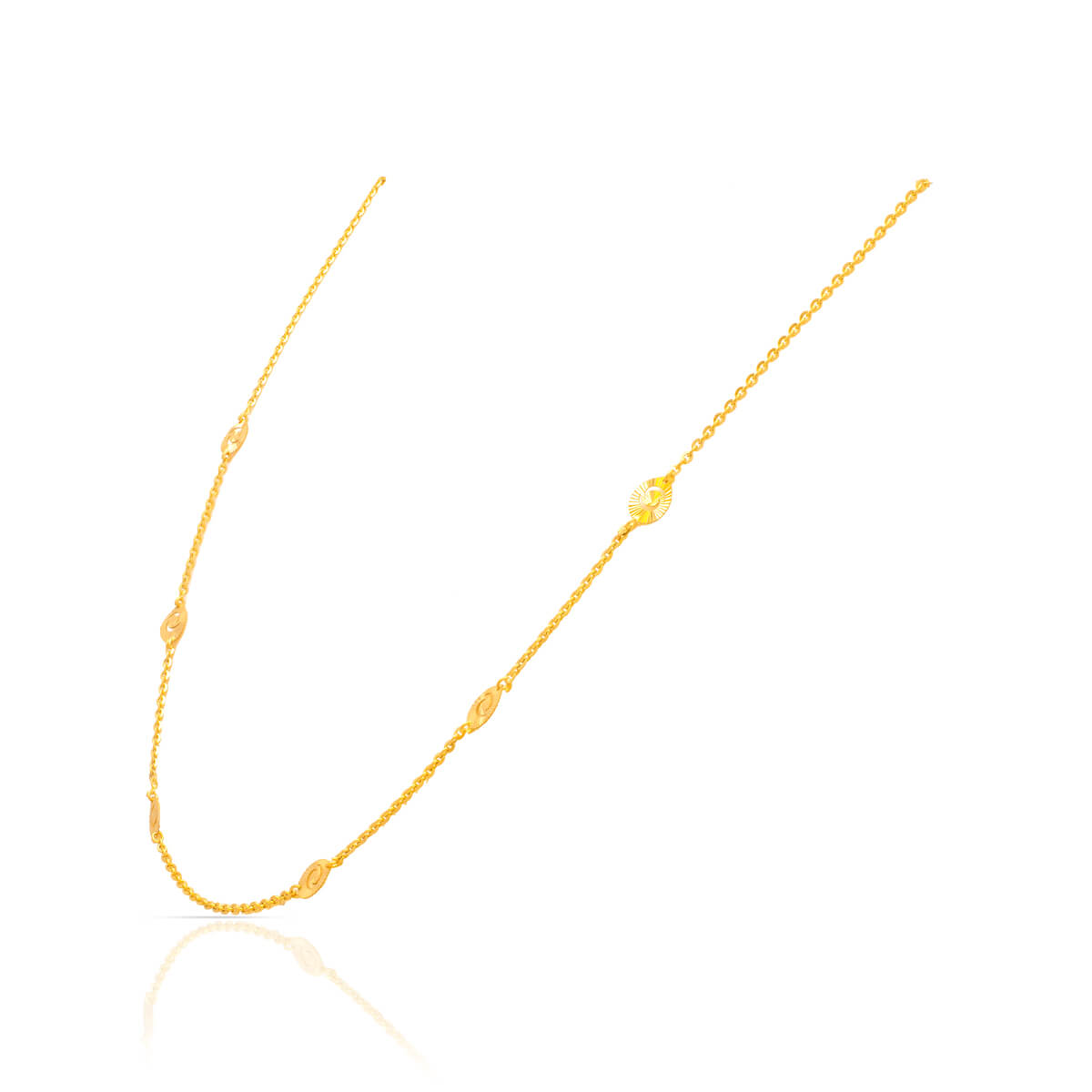 Effortless Charm Gold Necklace