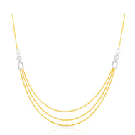 Subtle Shine Gold Layer Necklace