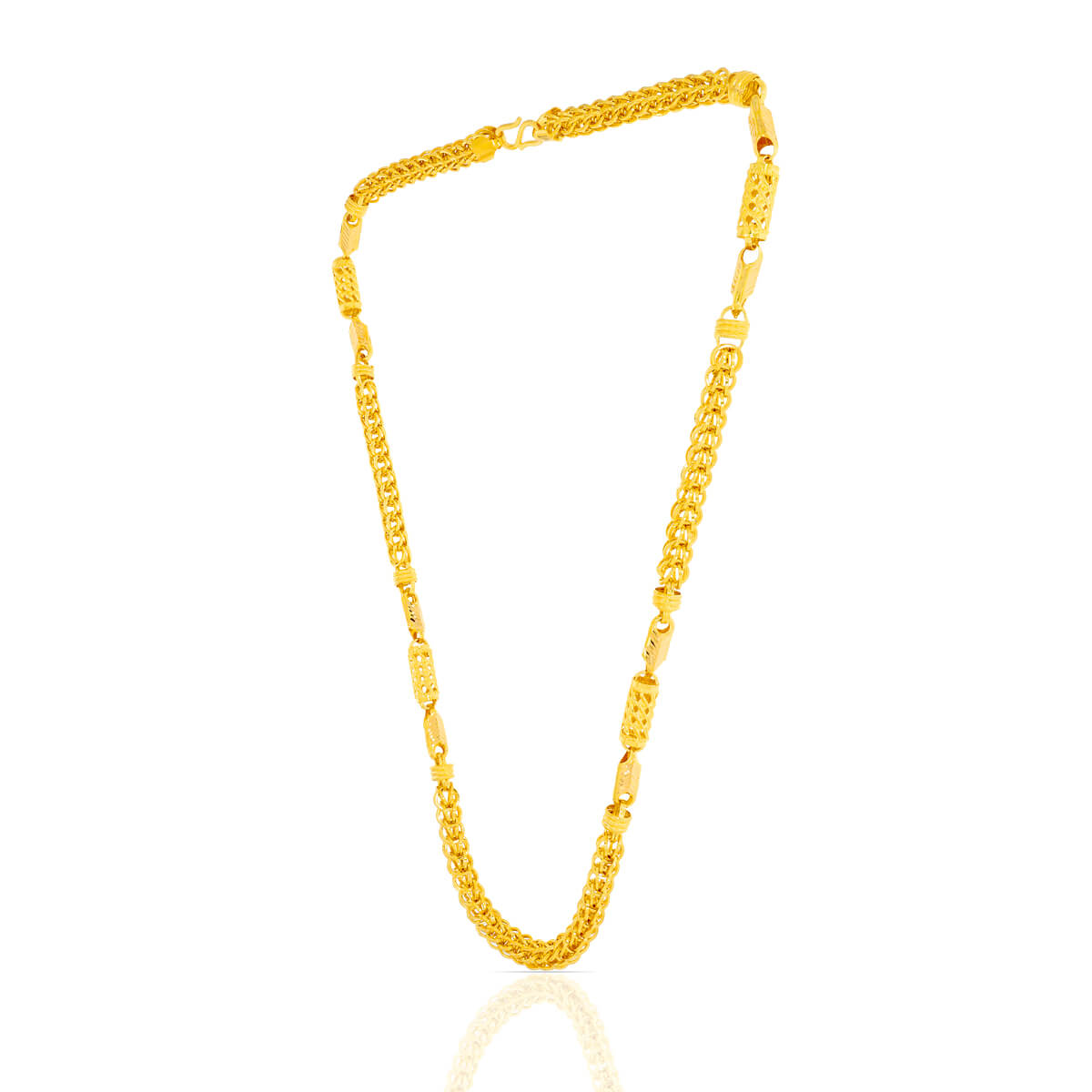 Sophisticated Glow Gold Chain For Men