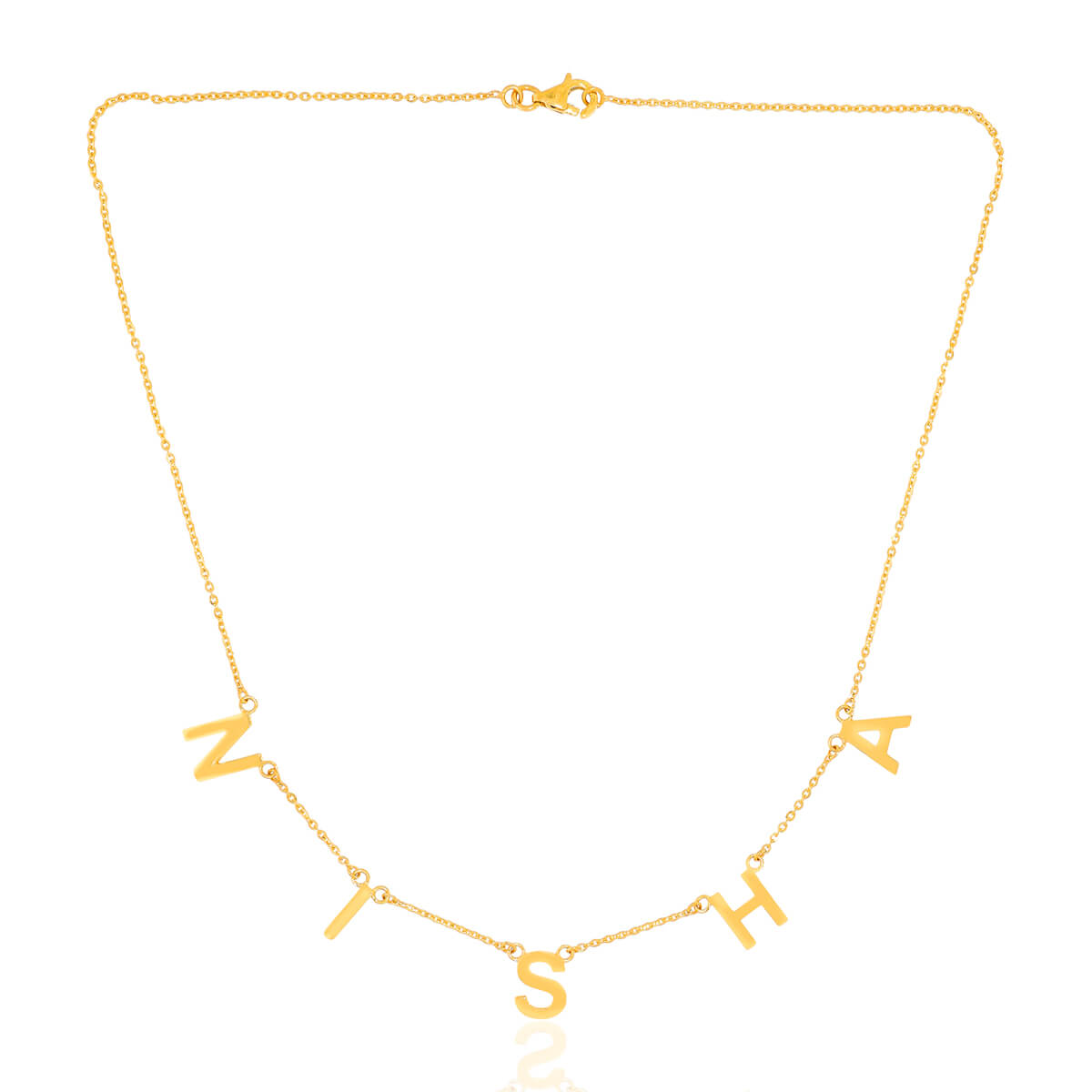 Modern Chic Gold Short Necklace
