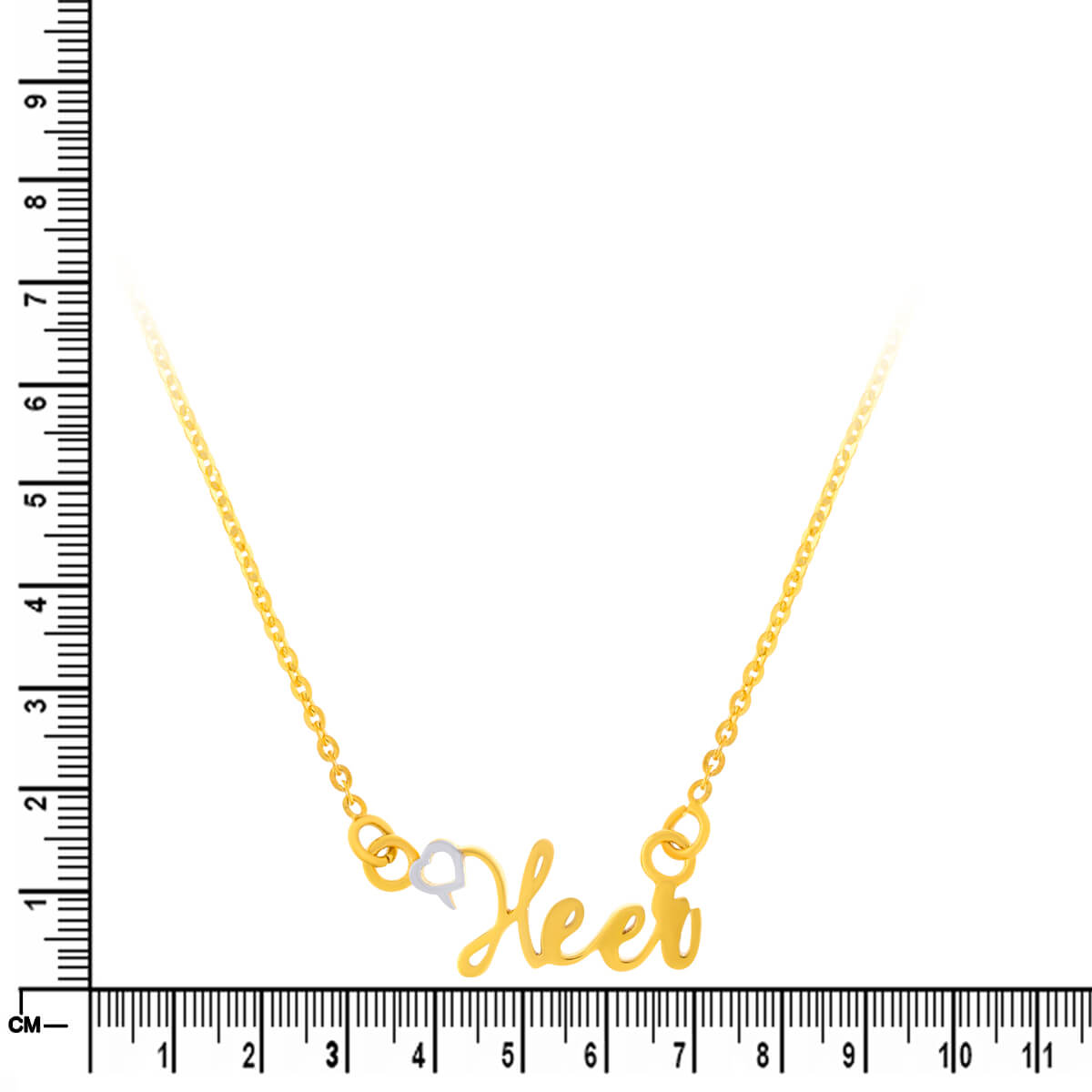 Gleaming 22K Gold Pendant