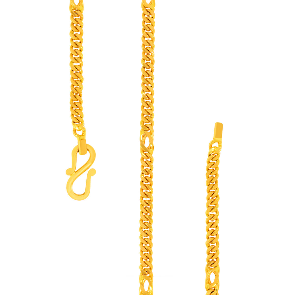 Zeal Elegance Gold Chain For Men