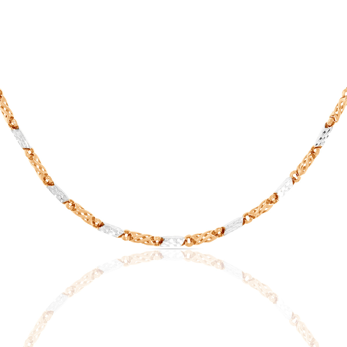 Contemporary Zeal 18K Gold Chain for Men
