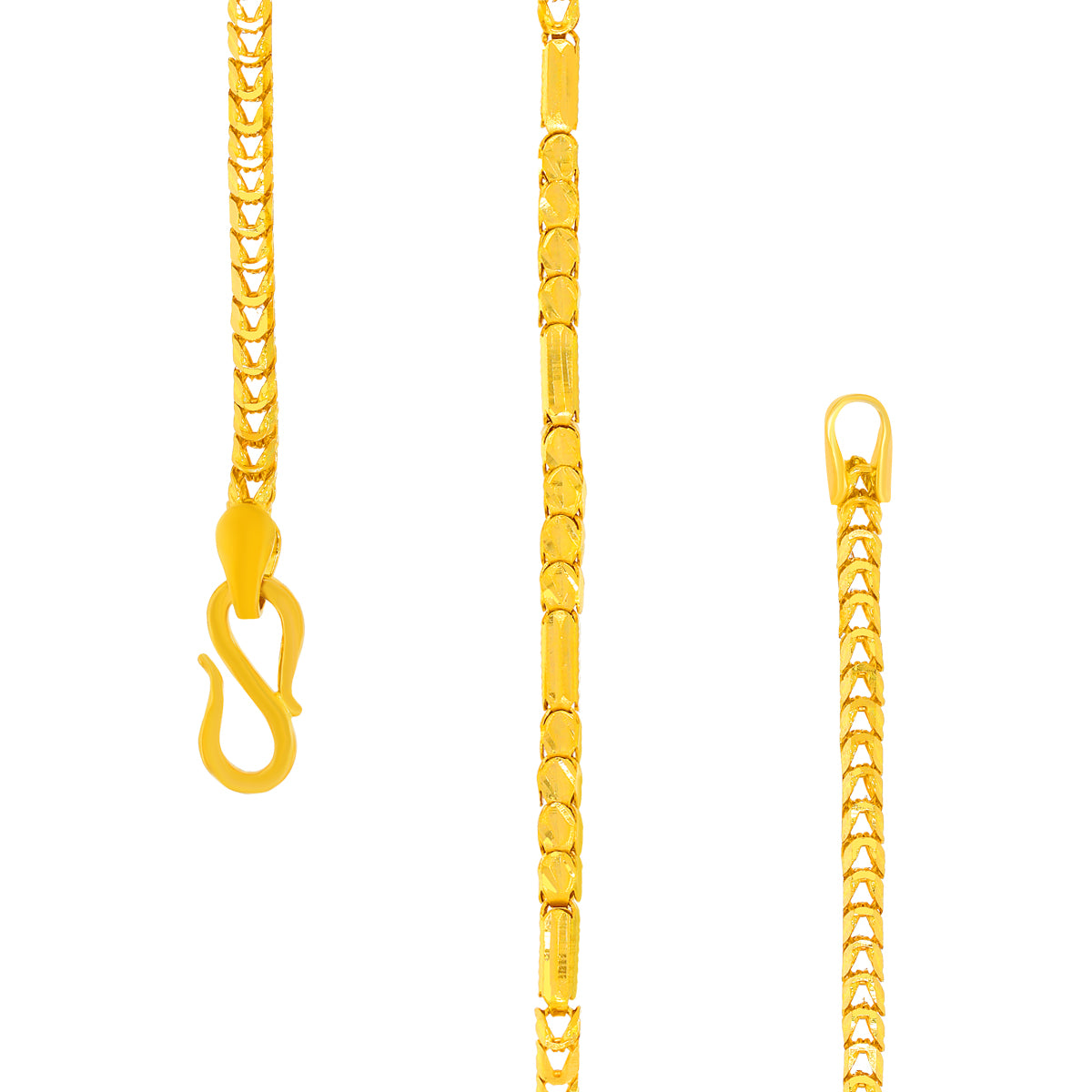 Robust Gleam Gold Chain For Men