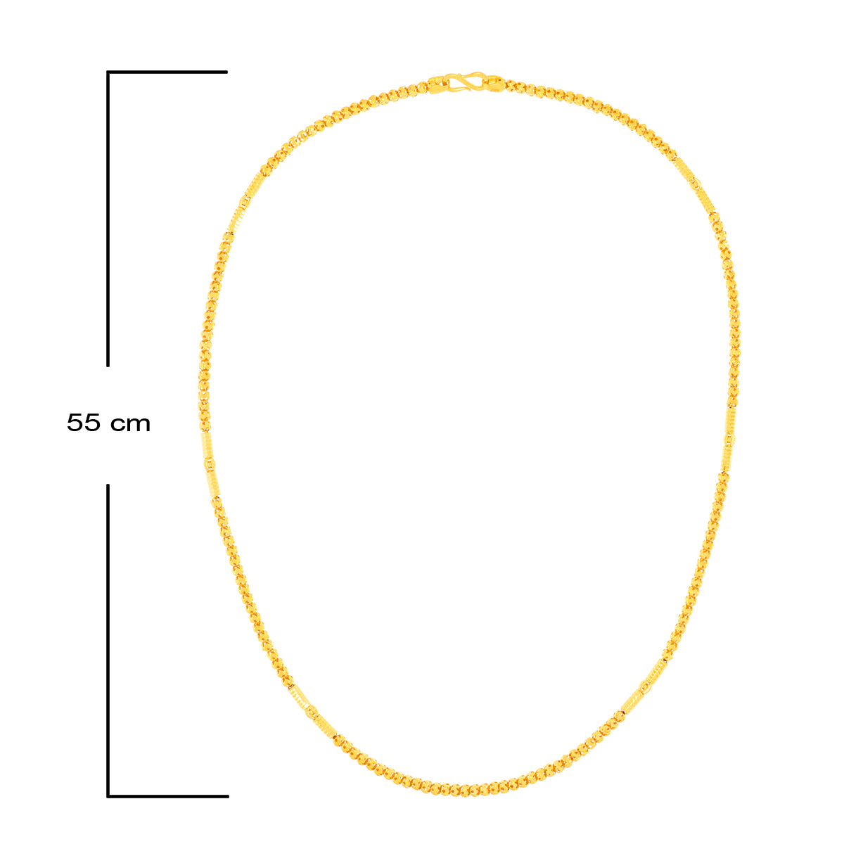 Dynamic Gleam Gold Chain For Men