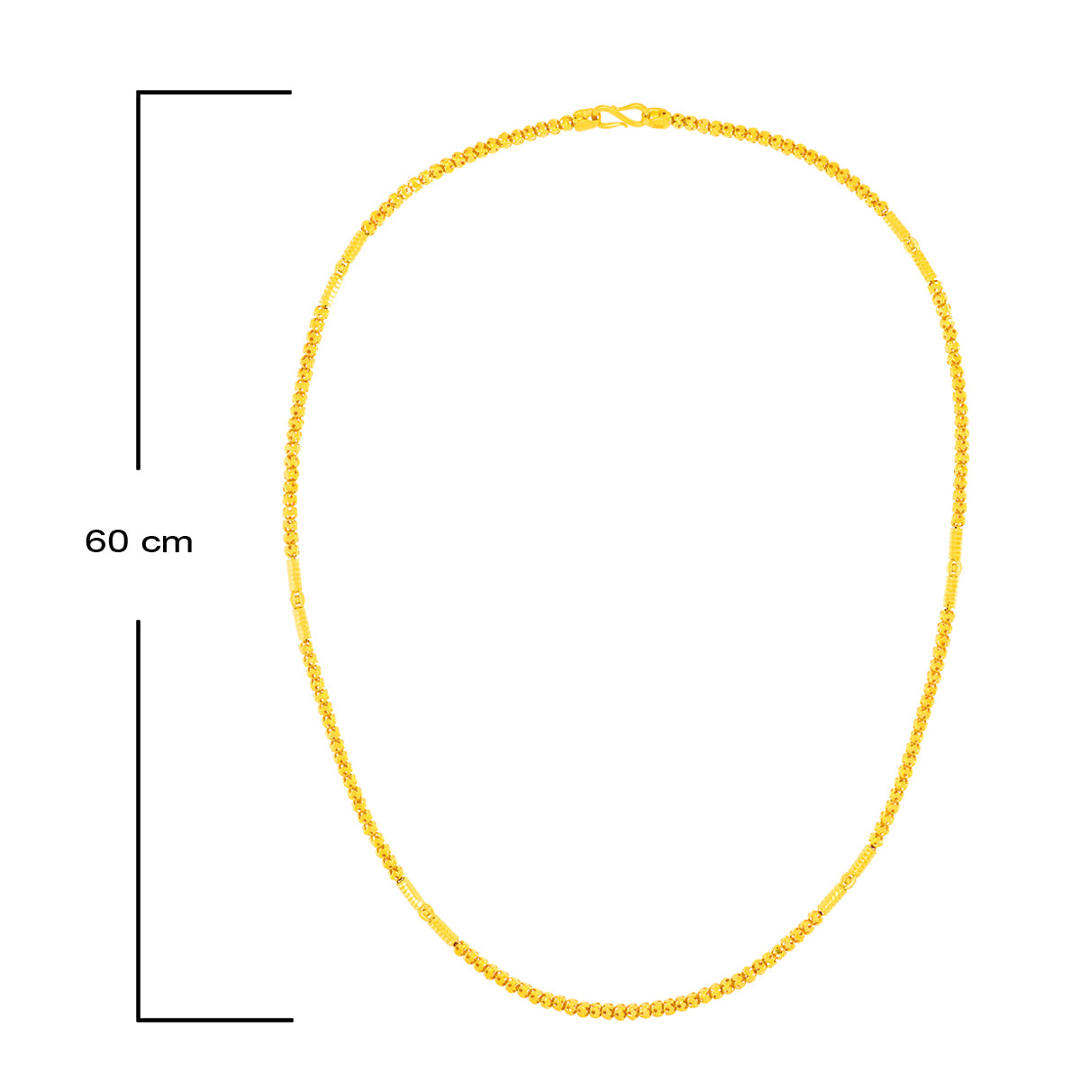 Robust Edge Gold Chain For Men