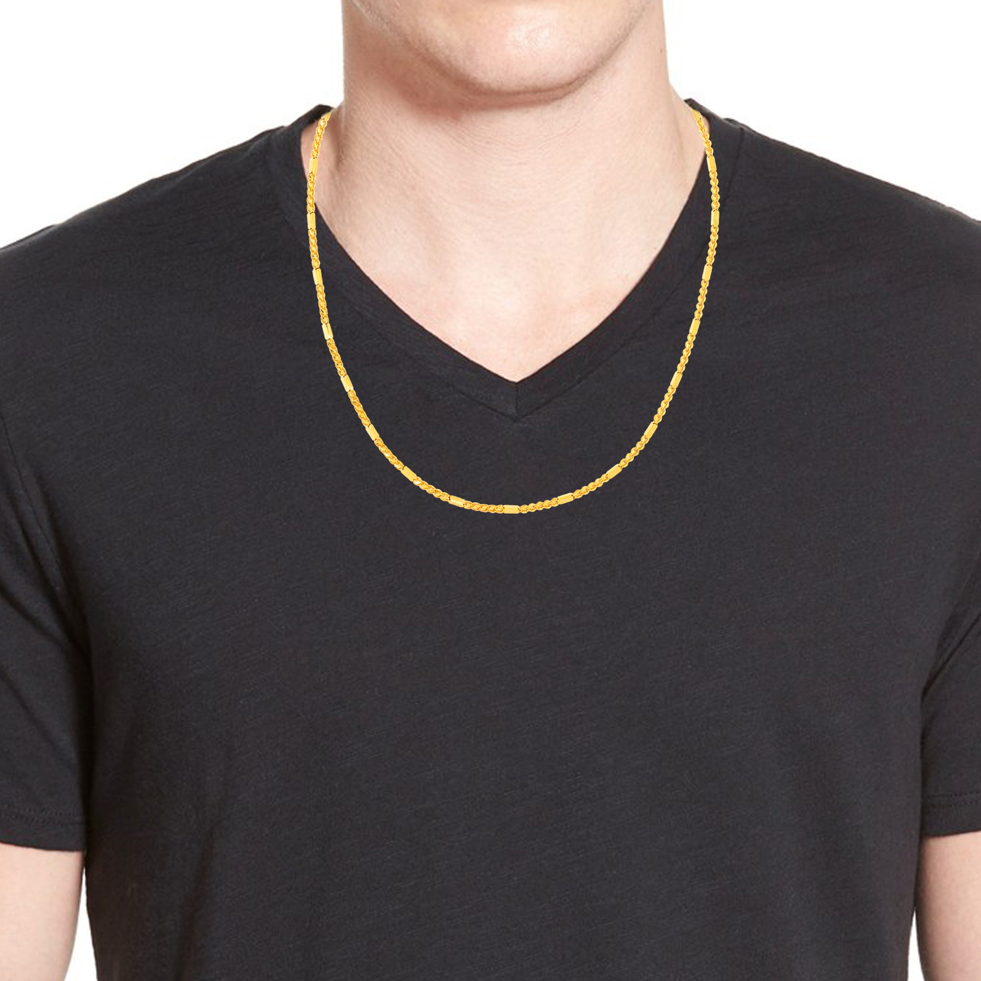 Modern Dynamic Gold Chain For Men