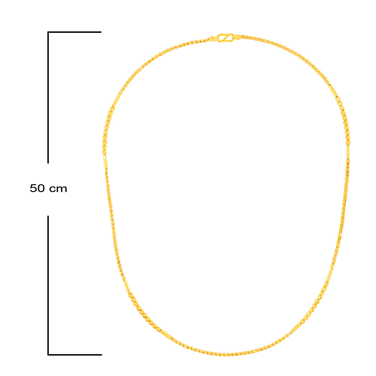 Refined Simplicity Gold Chain For Men